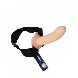 Vibrační připínací penis pro muže XXL