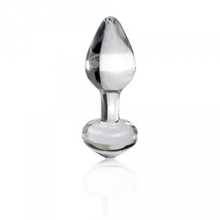 Mini anální kolík skleněný - ICICLES no. 44